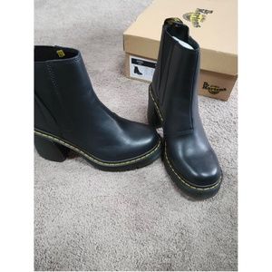 DR. MARTENS Leather Ankle Boots